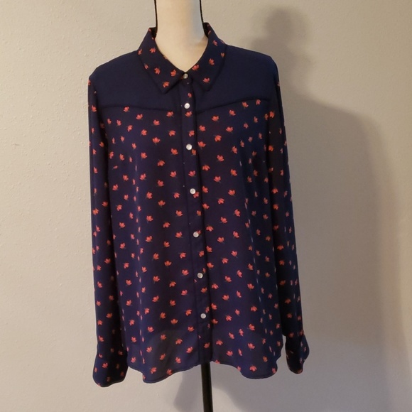 MODCLOTH Still Indie You Pearl Snap Shirt - Picture 2 of 8